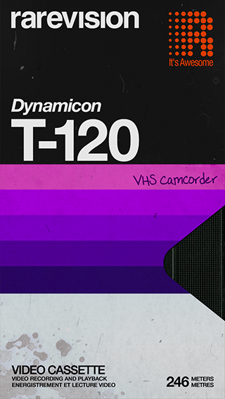 VHS Camcorder Box Art